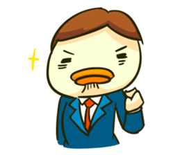 HardDuck The Office Man sticker #7491095