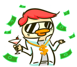 HardDuck The Office Man sticker #7491101