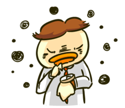 HardDuck The Office Man sticker #7491106