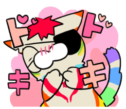 Bad panda&cat sticker #7491156