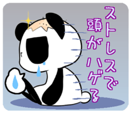 Bad panda&cat sticker #7491161