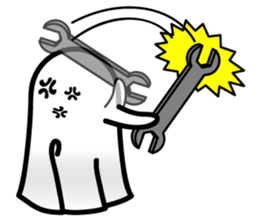 Ghost Buddy sticker #7491460