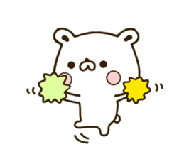 Polar Bear shirokumatan sticker #7491678