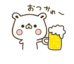 Polar Bear shirokumatan sticker #7491703