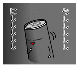 Canned coffee, black sticker #7491908
