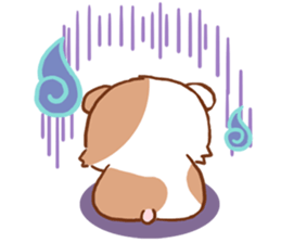Cute Hamster an Emoticon. sticker #7491920