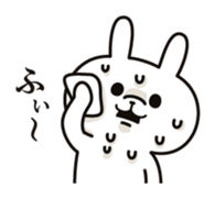 Rabbit of interesting reaction sticker #7492199