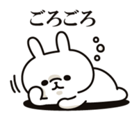 Rabbit of interesting reaction sticker #7492221