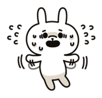 Rabbit of interesting reaction sticker #7492223