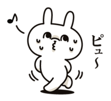 Rabbit of interesting reaction sticker #7492225