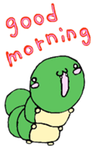 caterpillar clerk english sticker #7492405