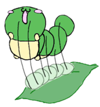 caterpillar clerk english sticker #7492412