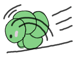 caterpillar clerk english sticker #7492413