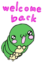 caterpillar clerk english sticker #7492426