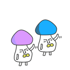 Daily poison mushrooms sticker #7492605