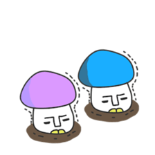 Daily poison mushrooms sticker #7492606