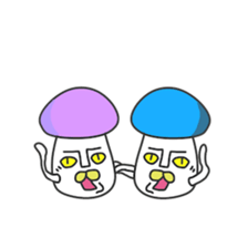 Daily poison mushrooms sticker #7492607
