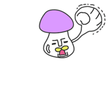 Daily poison mushrooms sticker #7492609