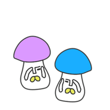 Daily poison mushrooms sticker #7492611