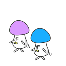 Daily poison mushrooms sticker #7492614