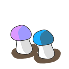 Daily poison mushrooms sticker #7492615
