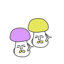 Daily poison mushrooms sticker #7492616
