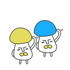 Daily poison mushrooms sticker #7492617