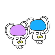 Daily poison mushrooms sticker #7492618