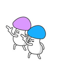 Daily poison mushrooms sticker #7492620