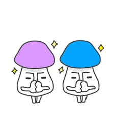 Daily poison mushrooms sticker #7492625