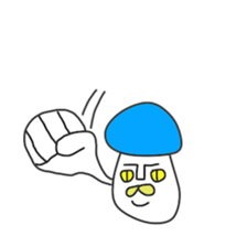 Daily poison mushrooms sticker #7492626