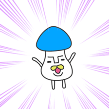Daily poison mushrooms sticker #7492627