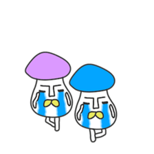 Daily poison mushrooms sticker #7492629