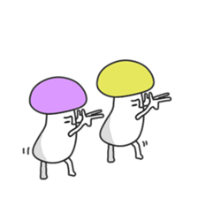 Daily poison mushrooms sticker #7492632