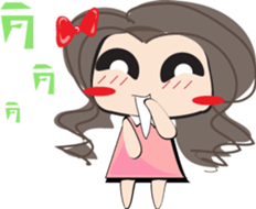 Ta-Kom Girl sticker #7493118