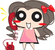 Ta-Kom Girl sticker #7493141