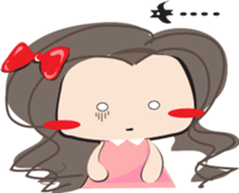 Ta-Kom Girl sticker #7493143