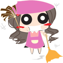 Ta-Kom Girl sticker #7493146