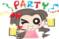 Ta-Kom Girl sticker #7493155