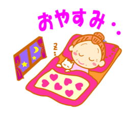 Pretty daily life of grandmother sticker #7493286