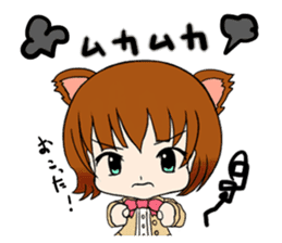Cat girl Miko. sticker #7493563