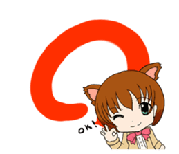 Cat girl Miko. sticker #7493571