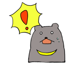 Mr.HIGUMA and Good friends sticker #7493597