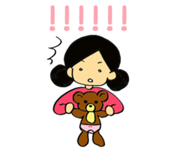 Rin and pudding bear sticker #7493885