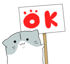 heartwarming hamster sticker #7494280