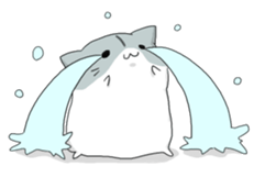 heartwarming hamster sticker #7494285