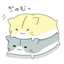 heartwarming hamster sticker #7494288