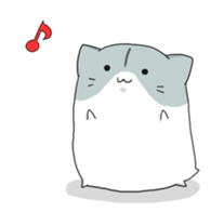 heartwarming hamster sticker #7494291