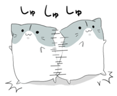 heartwarming hamster sticker #7494299