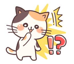 Cute Kitten Daliy sticker sticker #7494367